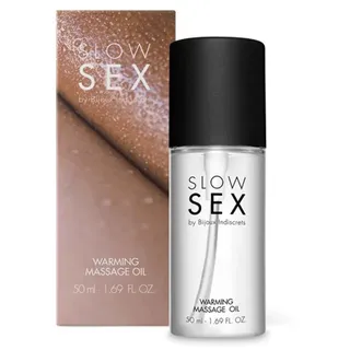 Bijoux Indiscrets Slow SEX Warming Massage Oil, 50 ml