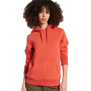 Superdry Orange Label Classic Kapuzenpullover - Bright Orange Marl - XS
