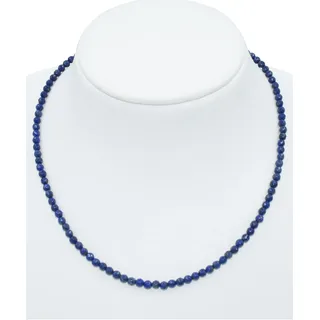 FIRETTI Collier »Schmuck Geschenk Halsschmuck Halskette Farbstein Edelstein Lapislazuli«, Made in Germany - mit Lapislazuli, goldfarben