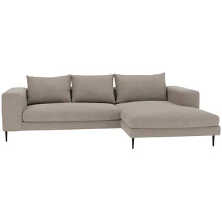Trendmanufaktur Ecksofa , Taupe , Textil , Füllung: Schaumstoff, Silikon , Ottomane rechts, L-Form , 325x170 cm , Made in Eu , Bettkasten erhältlich, Stoffauswahl, seitenverkehrt erhältlich, Bettfunktion erhältlich, Hocker erhältlich, Rücken echt , Wohnzimmer, Sofas & Couches, Wohnlandschaften, Ecksofas