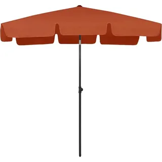 vidaXL Strandschirm Terrakottarot 200x125 cm - Braun