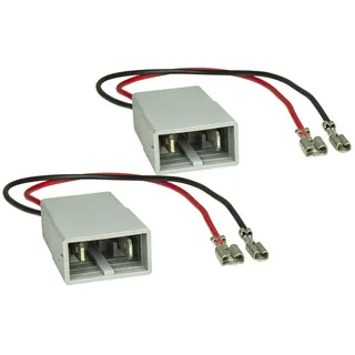 tomzz Audio 7117-001-2 Lautsprecheradapter (2er Set) auf DIN kompatibel mit Honda Accord CR-V CR-Z Civic FR-V HR-V Hybrid Jazz Legend S2000 Stream
