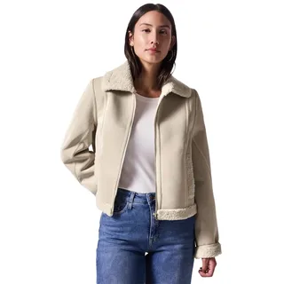 Street One Studio Damen Faux Shearling Jacket