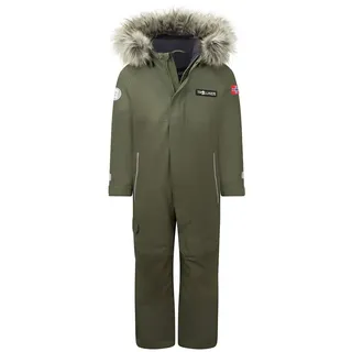 Trollkids Kirkenes Rennanzug - Dusky Olive / Navy - 140 cm