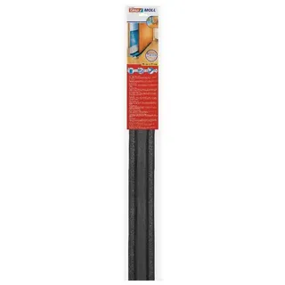 Tesa Zugluftstopper 95 cm x 2,5 cm Grau