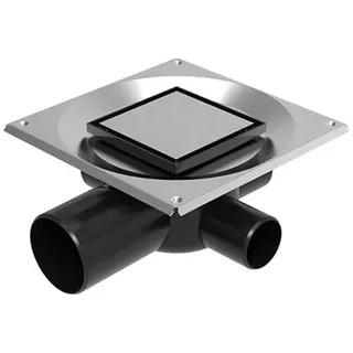 Unidrain Set 1 Square Custom 10x10 Ø75 mm horizontal