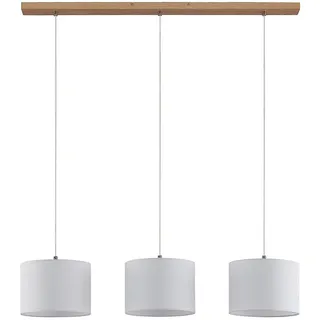 Lindby Pendelleuchte Imarin (Modern) aus Textil (3 flammig, E27) - Hängeleuchte Esstischlampe Hängelampe Wohnzimmerleuchte