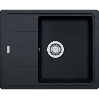 Franke Basis - Fragranit Spülbecken BFG 611-62, 620x500 mm, onyx 114.0285.105 - Schwarz