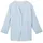 Bluse mit 3/4-ärmeln Offwhite Blue Vertical Stripe 46