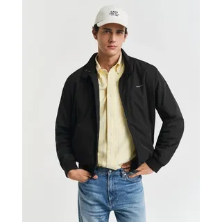 GANT Blouson »Leichte, taillierte Jacke, wetterbeständige Harrington Jacke Klassisch«, schwarz