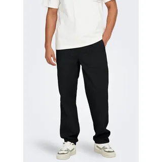 Only & Sons Stoffhose »ONSSINUS LOOSE 0194 PANT« ONLY & SONS black S