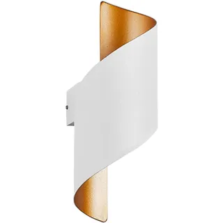 KRIPINC Wasserdichte IP65 LED Up and Down Leuchten Innen Aussen Verwendbar | 10W Aluminium LED Wandleuchte Innen & Wandleuchte Aussen, für Wohnzimmer Schlafzimmer Balkon Hauswand Terasse Garten, Weiß