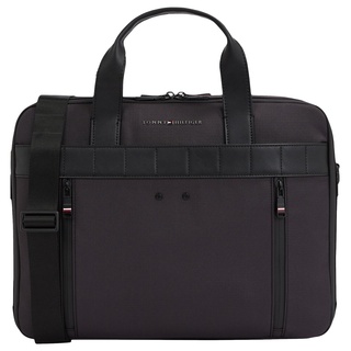 Tommy Hilfiger Herren TH Elevated 1985 Computer Bag AM0AM11578 Laptoptasche, Schwarz (Black)