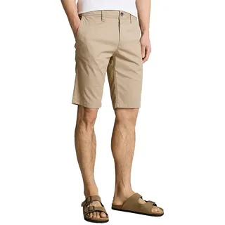 Tom Tailor 1049727 Chino Shorts - Beige Mini Geometric Print - 33