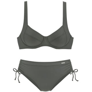 LASCANA Bügel-Bikini Damen oliv Gr.36 Cup G