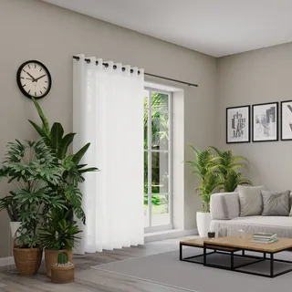 Neutex for you! »Kiss« Ösen 1 Stk. tlg. Ösenschal mit Metallösen, Breite 142 cm, nach Maß