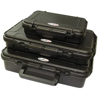 PANARO Max Grip Fliegenboxen für Fliegenfischen, IP67, wasserdicht, staubdicht, Verschiedene Größen