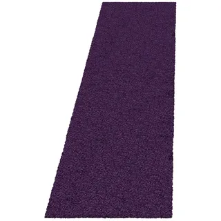 Ayyildiz Fluffy 3500 Hochflorteppich 80 x 250 cm Lila