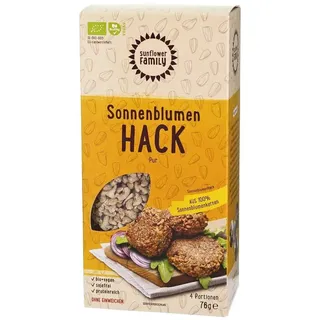 Sunflower Family Bio Sonnenblumen Hack Granulat 76 g