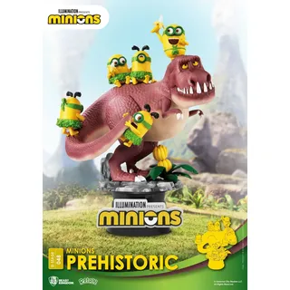 Beast Kingdom - Universal - Diorama-048 - Prähistorische Minions - 16cm