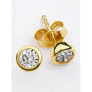 Lady Ohrstecker Lady gelbgold 375 Zirkonia 2013796