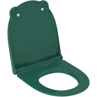 Geberit Bambini WC-Sitz für Kinder, mit Absenkautomatik, 502.970.79.1, Farbe: waldgrün