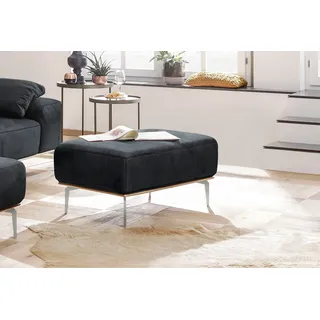 W.Schillig Polsterhocker run 75 x 46 x 60 cm Schwarz