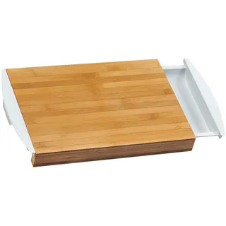 KESPER Schneidebrett Bambus 1 26 x 41 x 4 cm Braun/Weiß