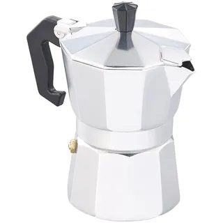Cucina di Modena Espresso Kocher 3 Tassen Silber
