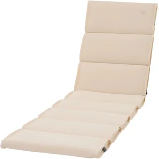 Siena Garden Liegenauflage Stella 200 cm x 58 cm x 6 cm Ecru