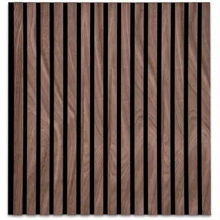 Karat Akustikpaneel Walnussfarben 2 St. 60 x 60 cm