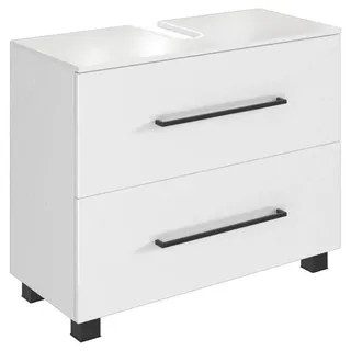 Held Waschbeckenunterschrank Luzern 70 x 54 x 35 cm Weiß