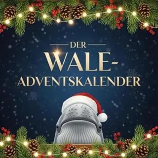 Adventskalender Buch: Wale – 24 Kapitel mit Unterhaltung, Wissen und Kreativität