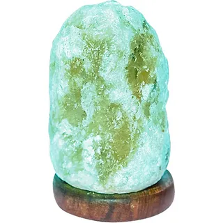 Rabalux 3680 Dekoleuchte Wasabi, 1W, Steinsalz-Holz, braun-orange, rgb, Innen, 12,5cm - Bronze