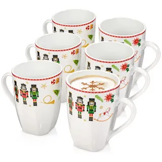 sänger Kaffeetasse Bilgola 0,35 l Weiß 6 St.