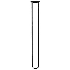 neoLab E-1471 Reagenzgläser, Fiolax-Glas, rundbodig, 10 mm Durchmesser, 100 mm lg. (100-er Pack)