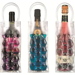Ibili 2-seitige Flaschenkühltasche Durchsichtig Durchsichtig One Size - Transparent