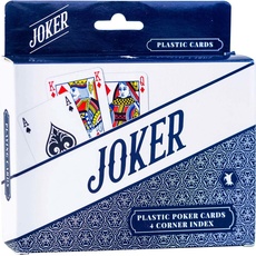 Cartamundi Joker Spielkarten Rot und Blau Duo Set