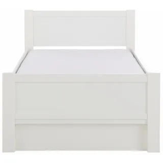 Priess Bett »Husum Schlafzimmer Jugendzimmer Rahmenbett« mit Komforthöhe verschiedene Ausführungen hochwertige Premium Qualität, weiß
