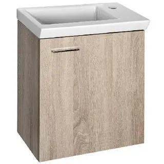 ZOJA/KERAMIA FRESH Unterschrank 44x50x25,3 cm, Platineiche - Braun