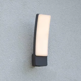 Lutec Connect Led Außenwandleuchte Kira Wandleuchte Wandlampe Tuya Technologie - Grau