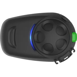 Sena SMH5 Multicom Bluetooth-Kommunikationssystem für Motorräder und Roller mit Schnellmontage-Helmklemmeinheit