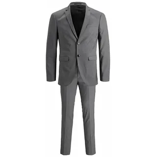 JACK & JONES Franco Anzug, Light Grey Melange, 46