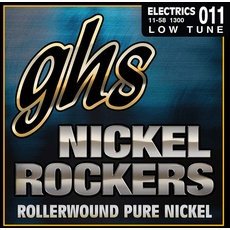 GHS Nickel Rockers - 1300 - Electric Guitar String Set, .011-.058