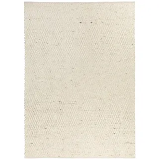 Steffensmeier Flachgewebeteppich 170/230 cm Nellenberg , Creme , Naturmaterialen , Uni , Rechteckig , 170x230 cm , beidseitig verwendbar , Teppiche und Böden, Teppiche, Webteppiche