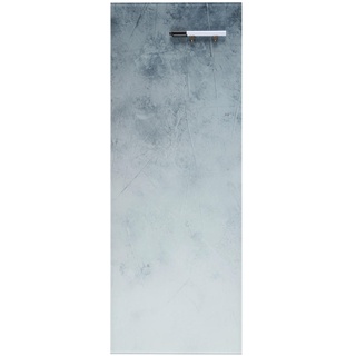 Euroart Memo Board 30 x 80 cm Concrete structure Glas Grau