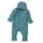 Unisex Baby Overall Blau Türkis Melange 56