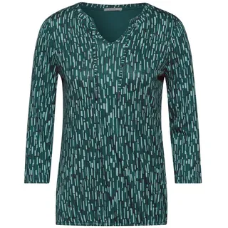 Cecil Langarmshirt in fir green