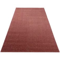 OCI DIE TEPPICHMARKE Teppich »Louvre Melange«, rechteckig, Wohnzimmer, rot
