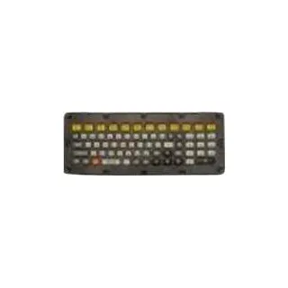 Zebra KYBD-QW-VC80-S-1, Volle Größe (100%), Kabelgebunden, USB, QWERTY, Schwarz, Gelb - Schwarz, Gelb